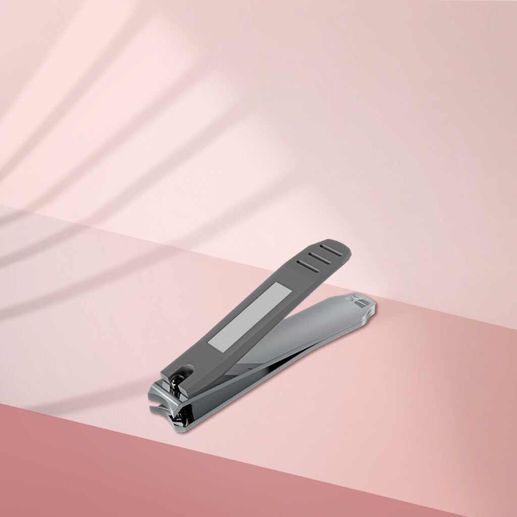 Cortaúñas grande con mango mate y lima de uñas BELLEZA Y CUIDADO 51